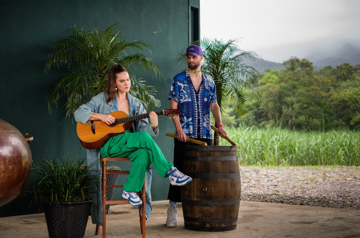 The Novo Fogo distillery team!