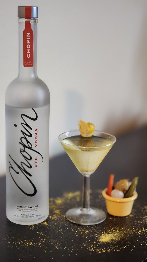 Drink Glitters In The Cloud created by Marlos Gudiel