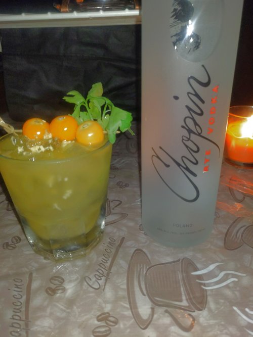 Drink Golden Green created by Terence Allen