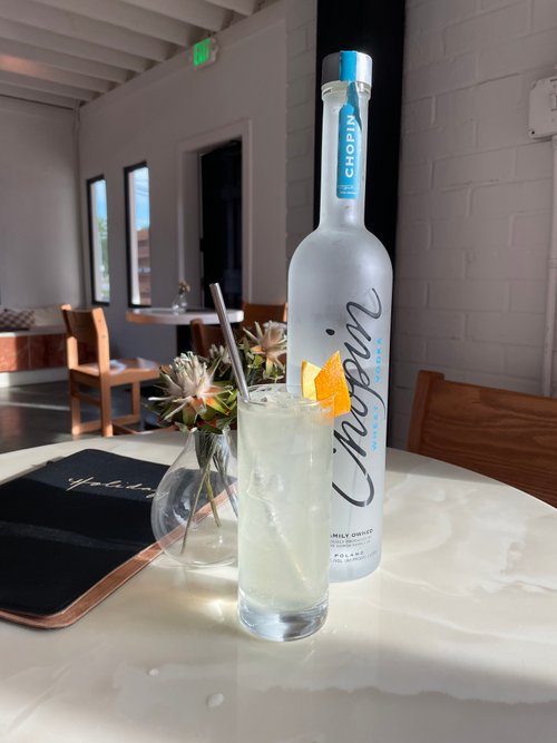 Drink Post Street Rickey  created by Savannah Ward