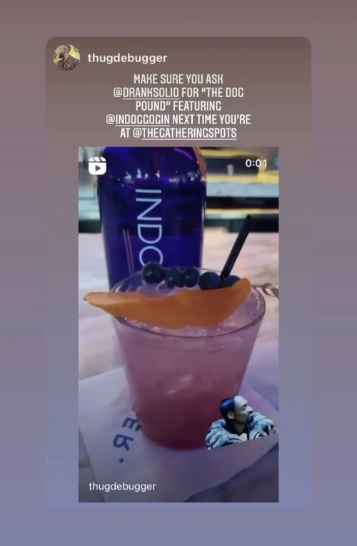 Drink Dogg Pound created by Eric Nathan