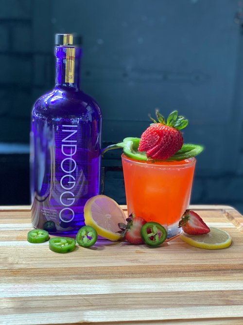 Drink ‘Go Hot, Or Go Home created by Aleisha Byrd