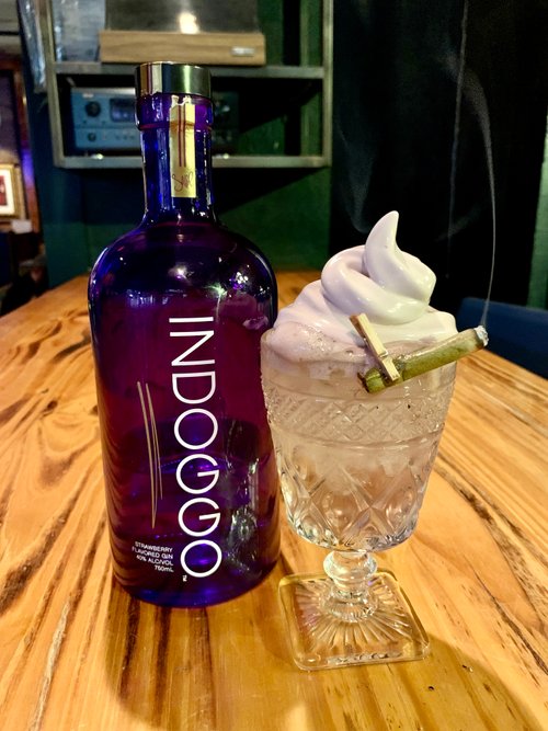 Drink Smokin’ Indo created by Riane Stanley Hilary Post