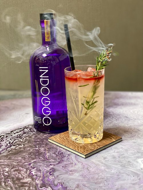 Drink Strawberry Rhub-herb Pie created by Sam Treadway