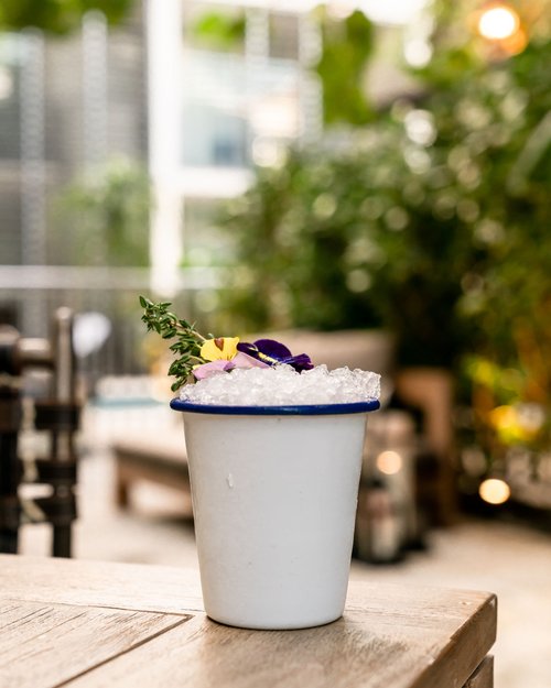 Drink Buccaneers Cobler created by Willy Estrada