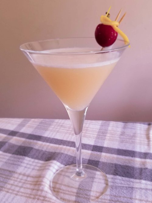 Drink Cherry Whisky Sour created by Kim Masson