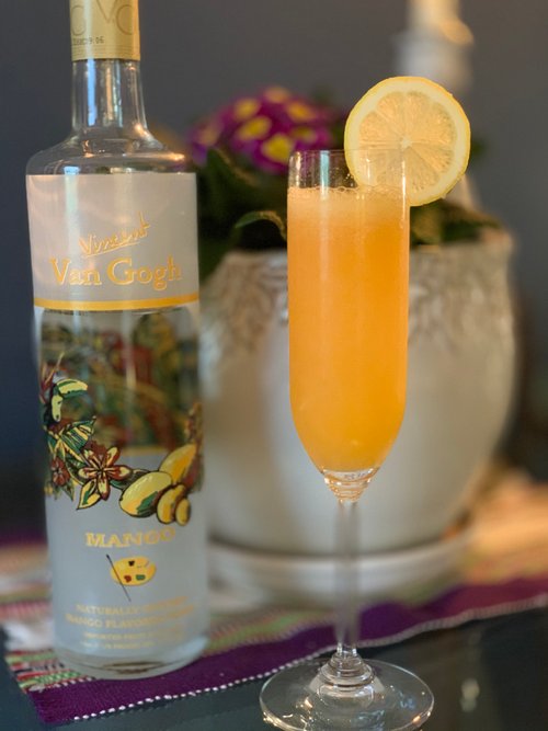 Drink For The Love of Mango created by Janet Limet-Reda