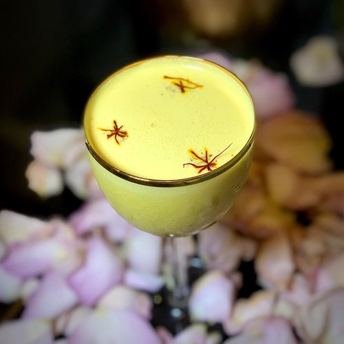 Drink Golden Hour created by Amber Dobos