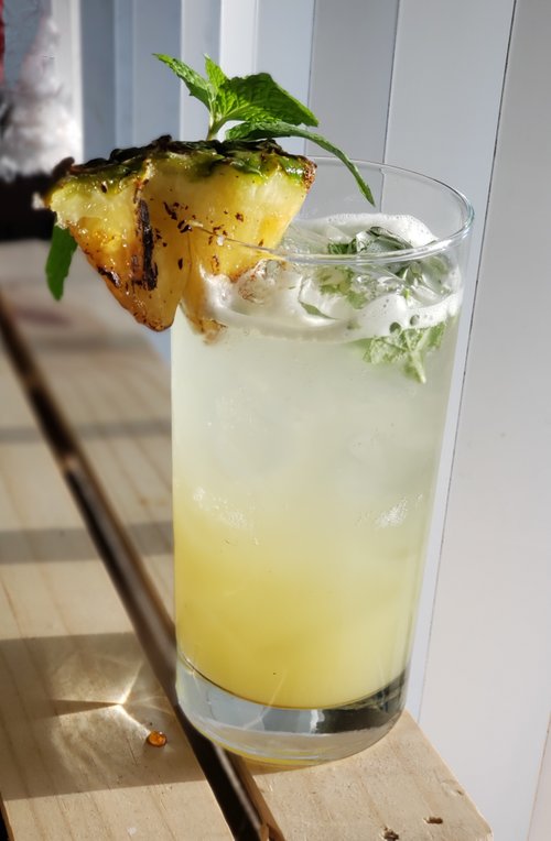 Drink Grilled Pineapple Mojito created by Kay Mohamed