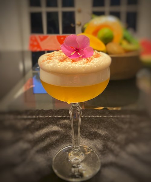 Drink Just Peachy created by Adrian Gonzalez