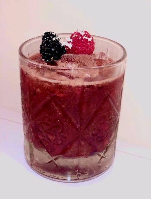 Drink Quaranberry Blitz created by Charisse Mannolini