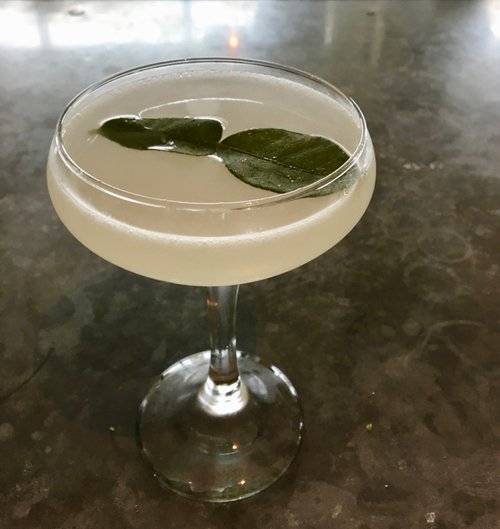 Drink Kaffir Lime in the Coconut created by Angela Galecki
