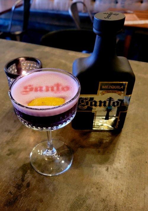 Drink Indigo Fire created by William Santiago