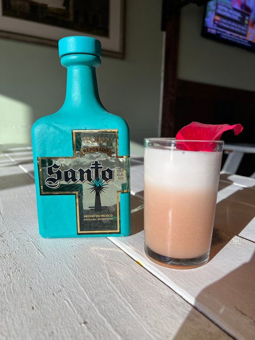 Drink Reina De Las Fresas created by Ohio Crawford