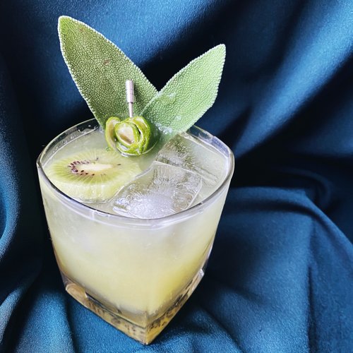 Drink Her Green Rose created by Megan Marshall