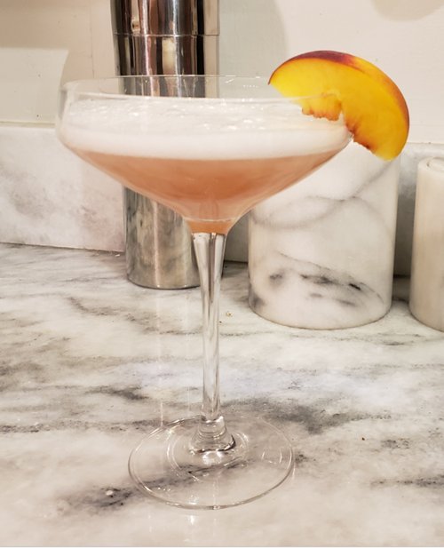 Drink Life's a Peach created by Gina Kazimir