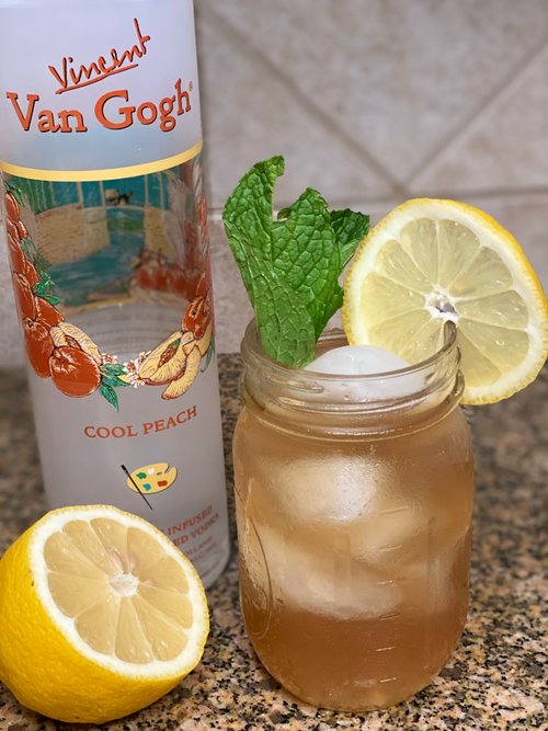 Drink Life's just Peachy created by Kate Mehring