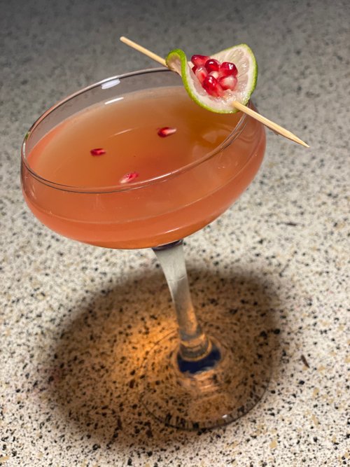 Drink Pomegranate Fields created by Kevin Dolcine