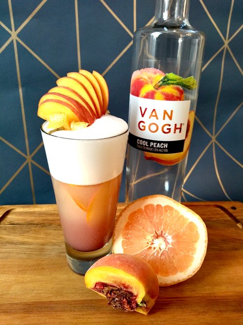 Drink Study in Peach created by Yaralisse Santana