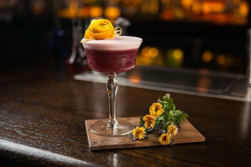 Drink Sunset at Mount Majour created by Lance Bowman