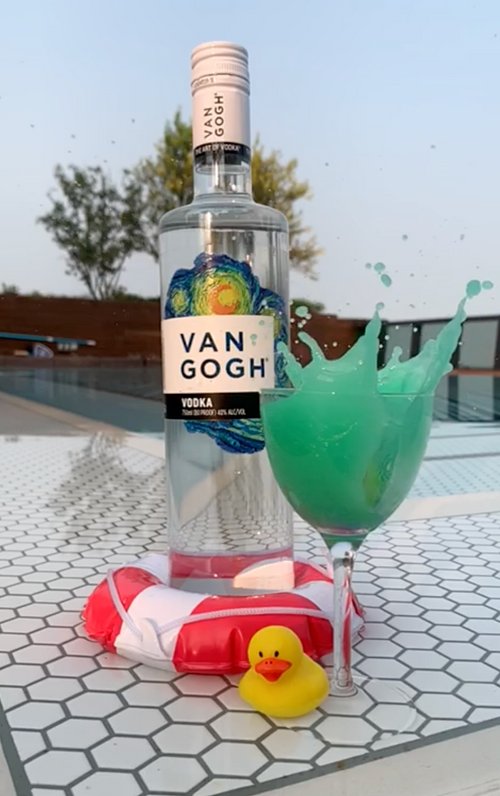 Drink Swimming Pool created by Trish Rossiene