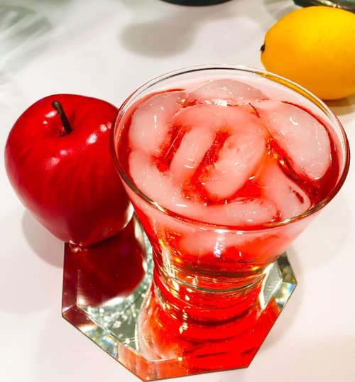 Drink The Candy Apple created by Carl Orr