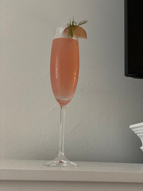 Drink The ultimate bellini created by Jenn Plutzer
