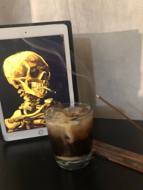 Drink Wake Up Dead created by Sahai Arnold