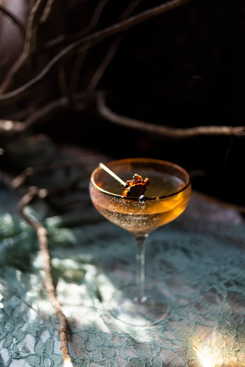 Drink She’s Old Fashioned With A Sparkle created by Tara Jagodzinski