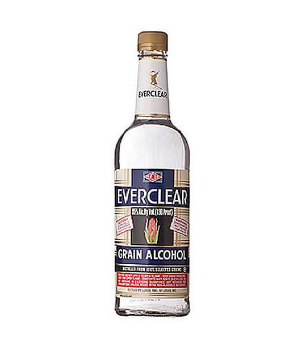 Everclear Bottle - One of the World's Strongest Alcoholic Drinks at 190 Proof