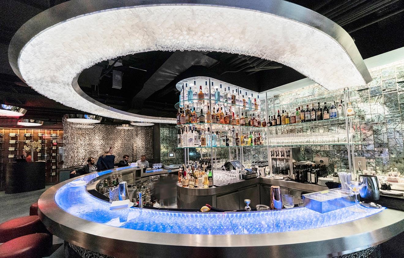 10 Corso Como New York, bar and lounge area