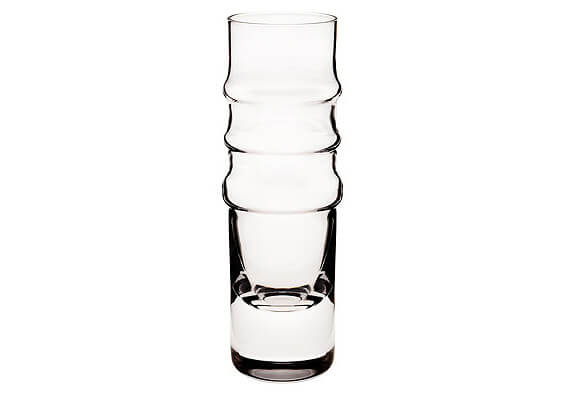 Socks Rolled Down Flute glass