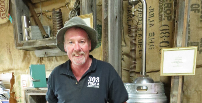 Steve Viezbicke of 303 Vodka
