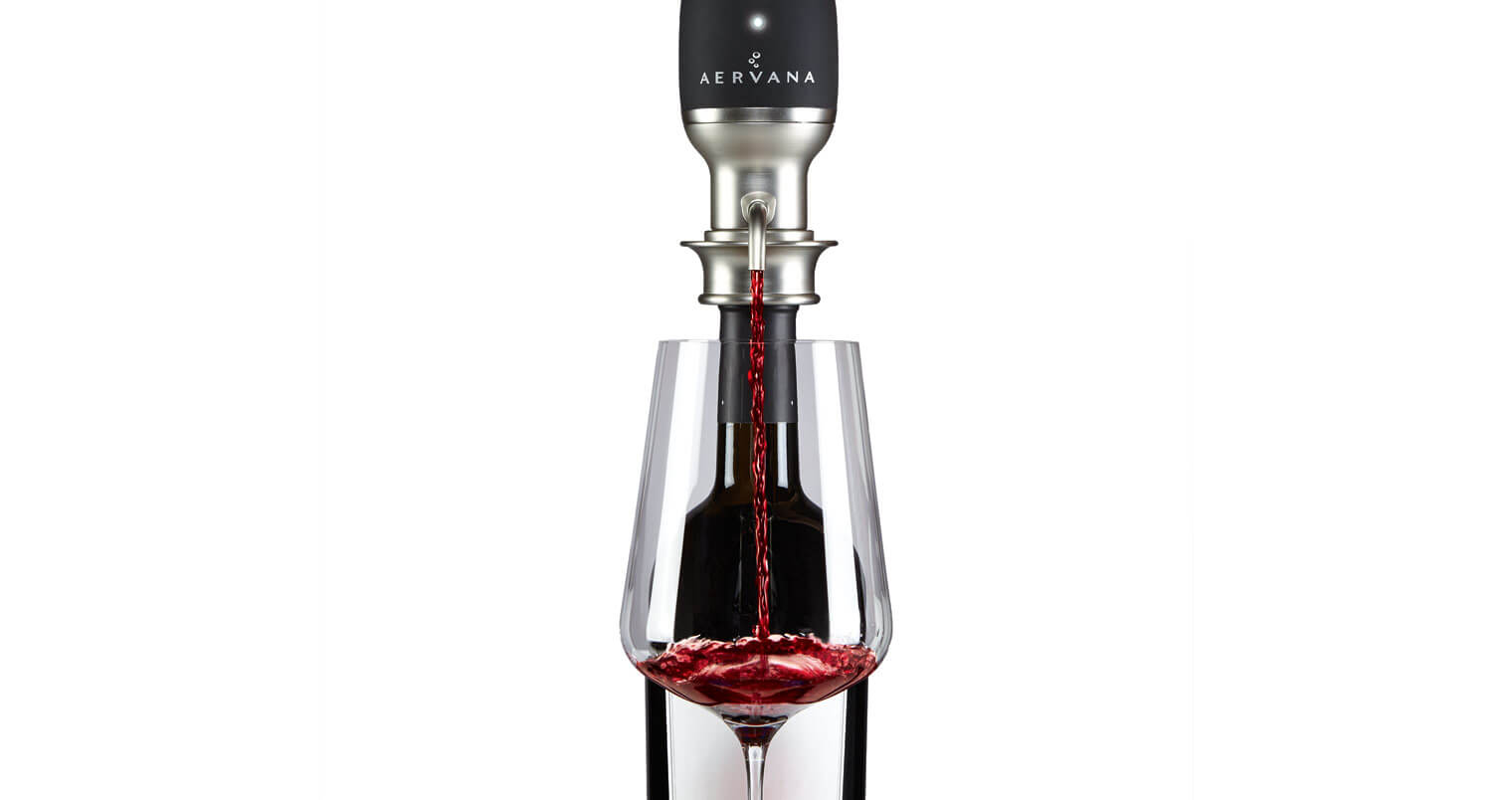Aervana: The First Electric Push-Button Wine Aerator
