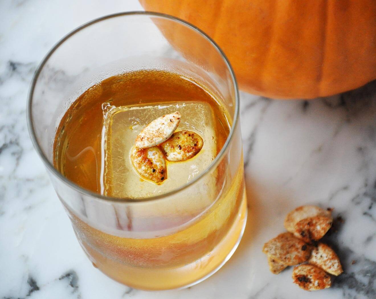 Afrohead Pumpkin Old Fashioned