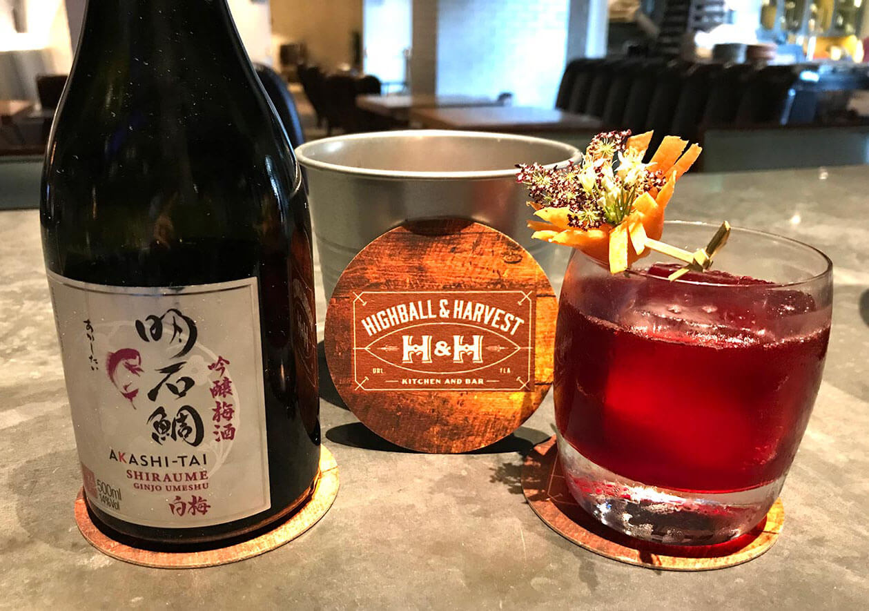 Akashi-Tai Sake Old Fashioned