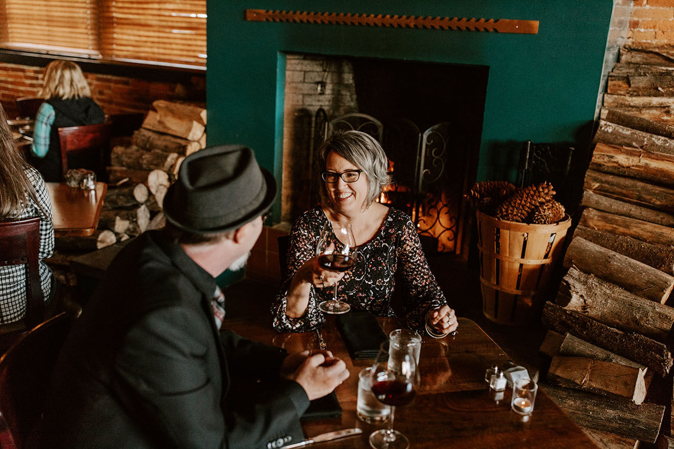 Albany Sybaris Bistro, patrons enjoying