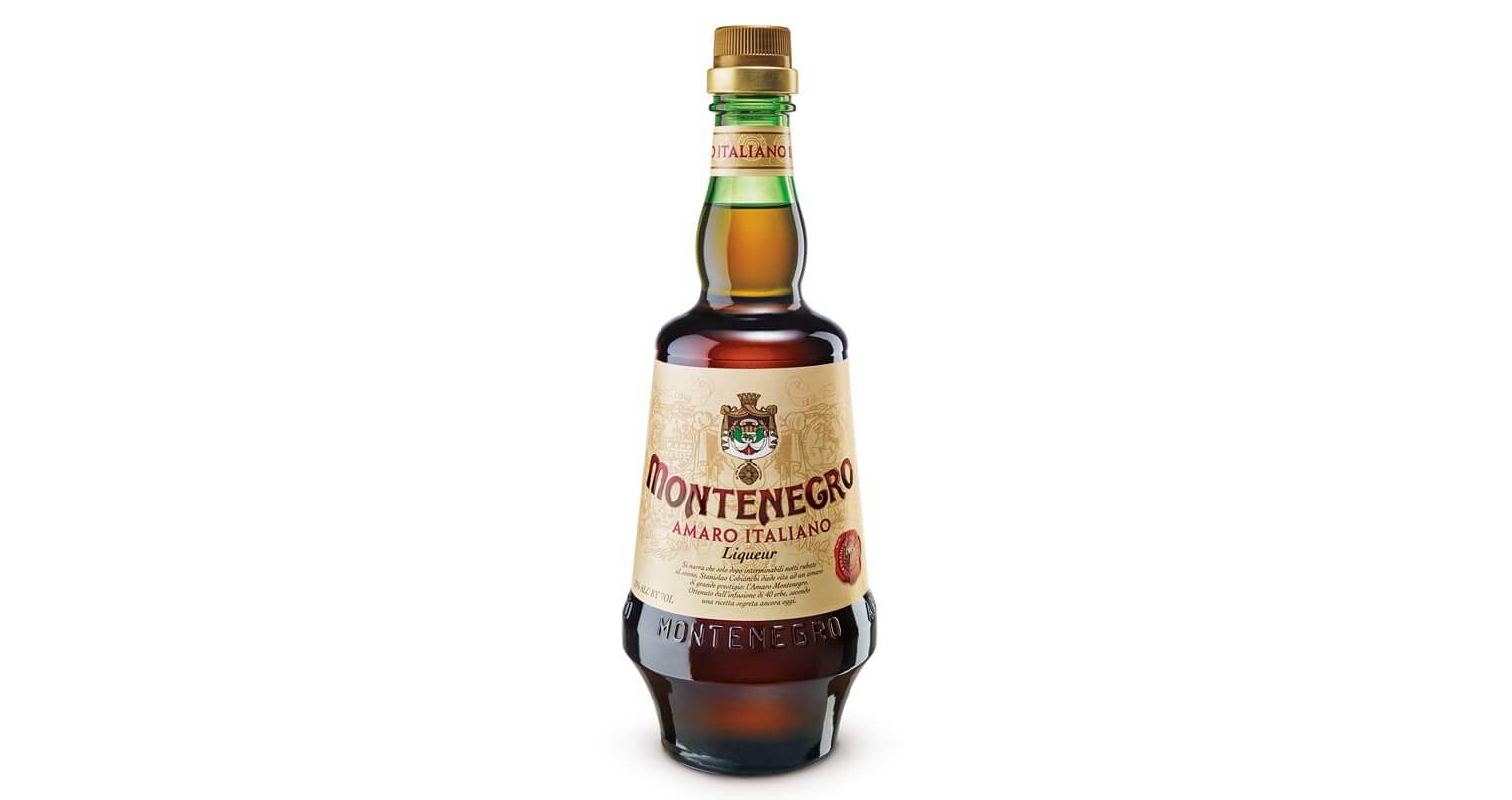 Amaro Montenegro, bottle on white, featured image