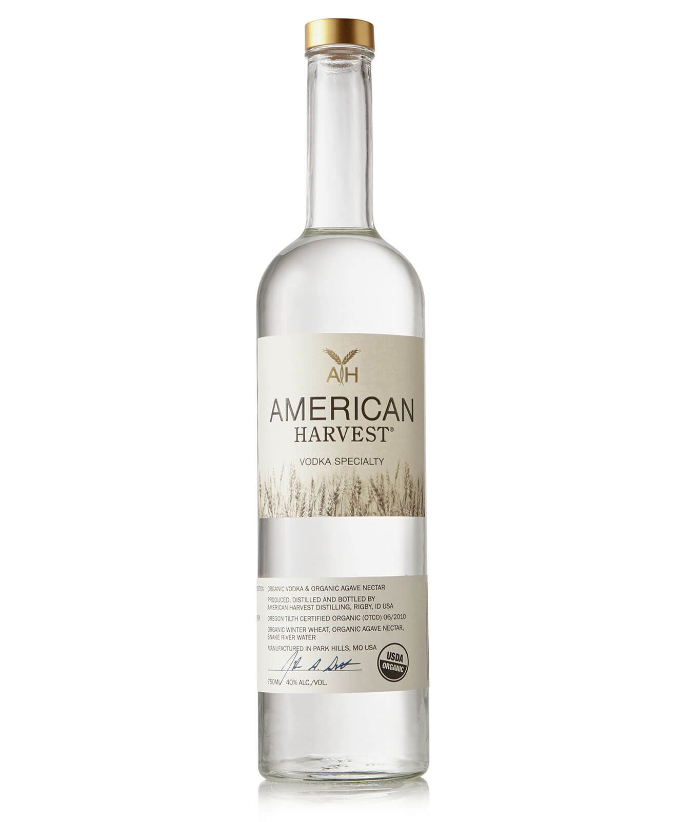American Harvest Vodka