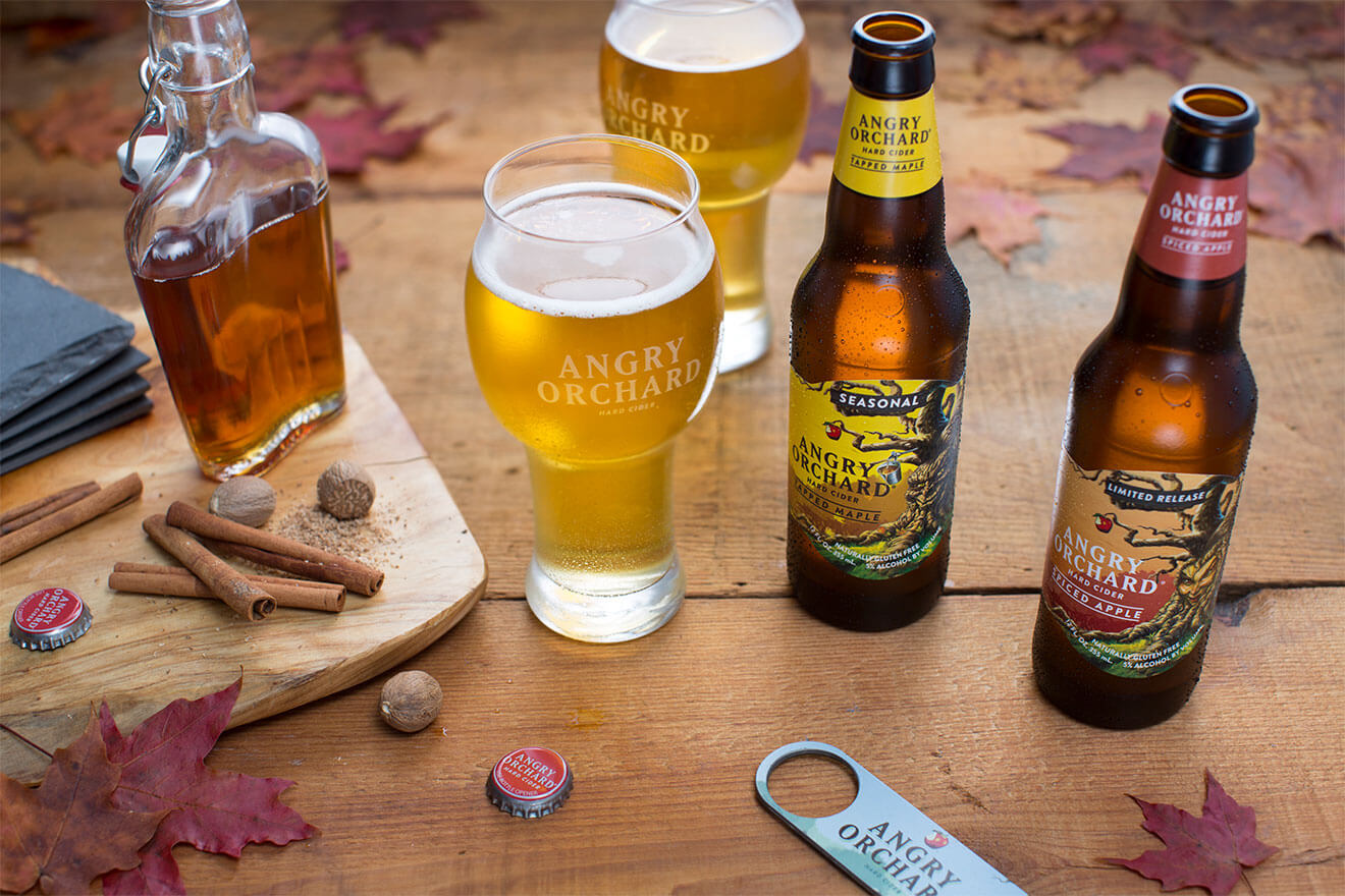 Angry Orchard Tapped Maple and Spiced Apple, new seasonal flavors