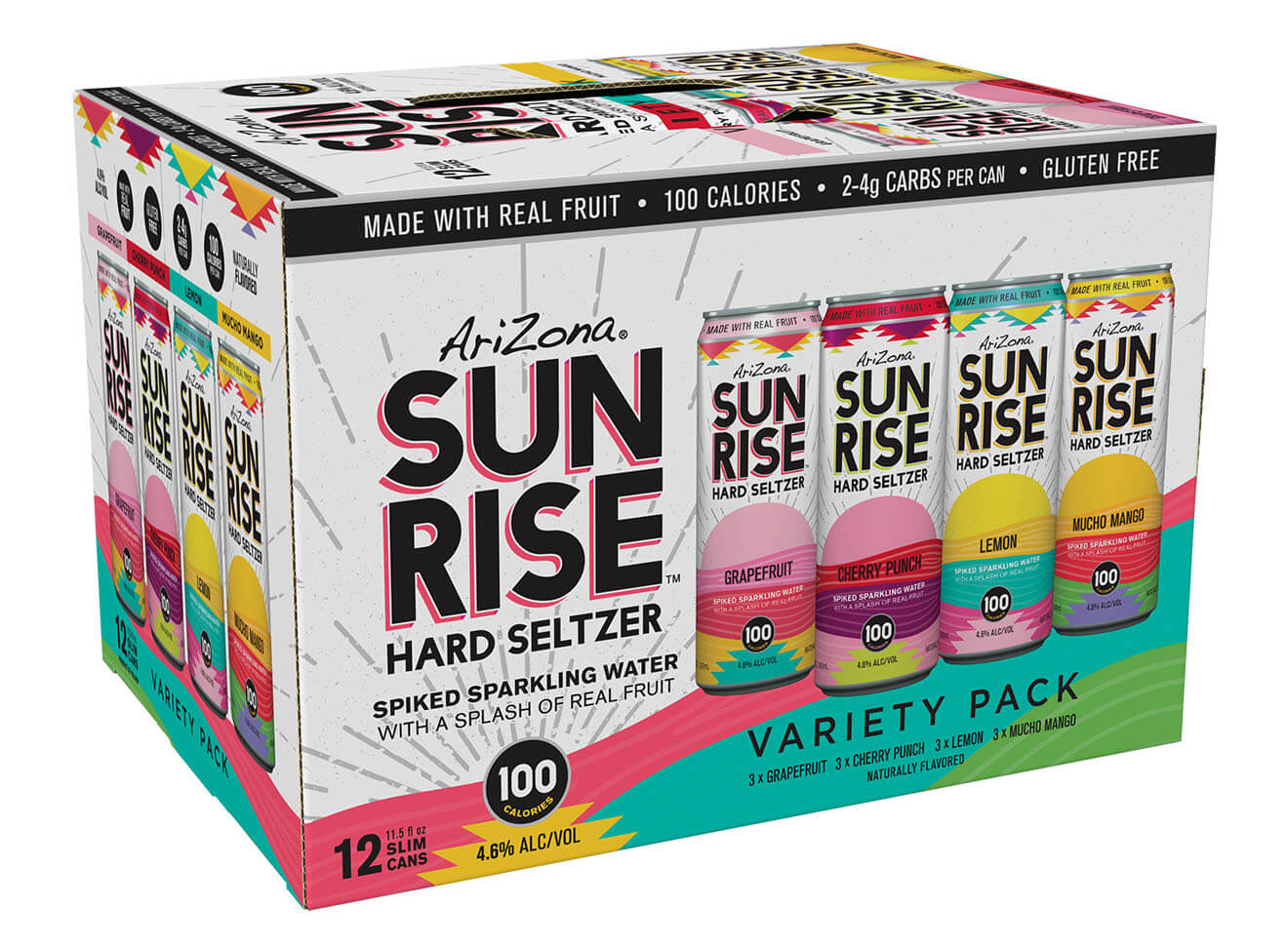 AriZona SunRise Hard Seltzer Variety Pack