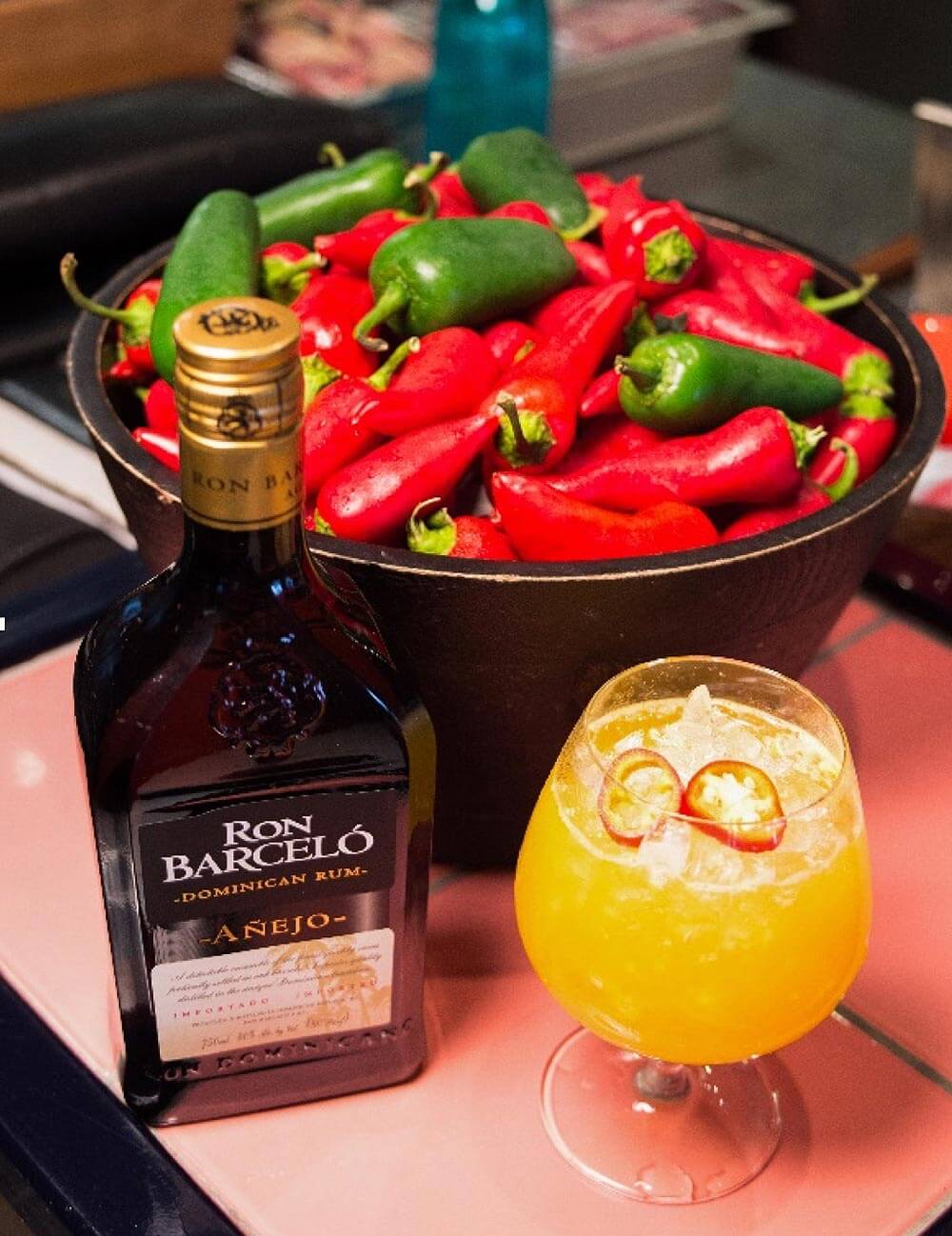 Aye Caliente cocktail