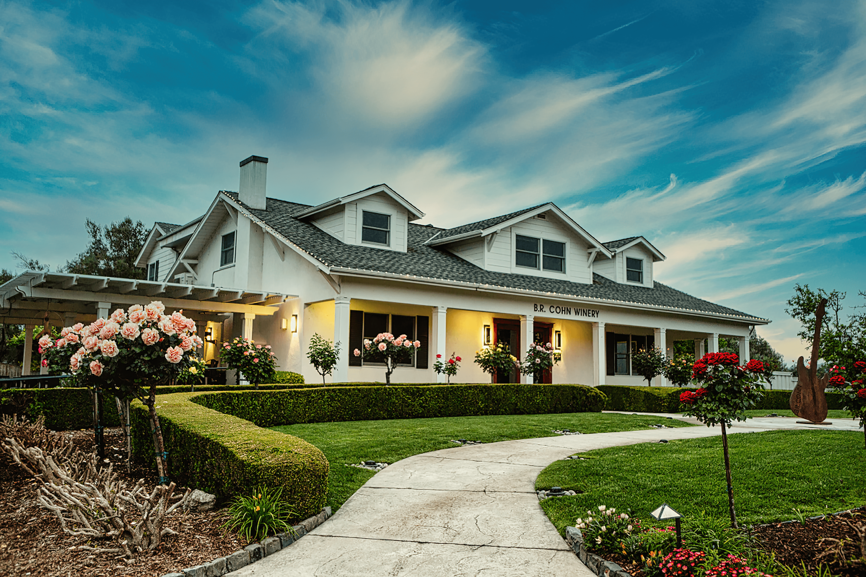 B.R. Cohn Winery in Glen Ellen CA