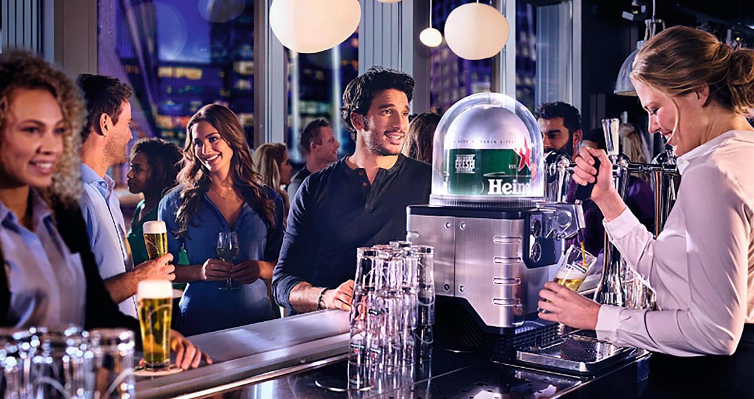 Heineken "Blade" Tabletop Draught System, featured image