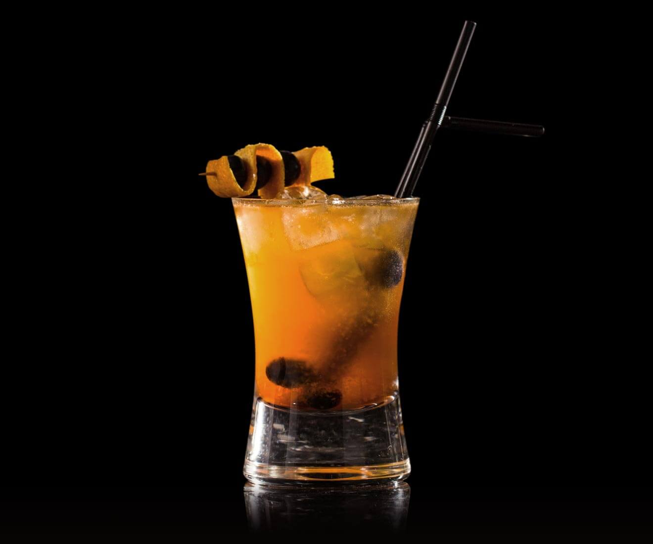 Brockmans Ode to Aperol cocktail