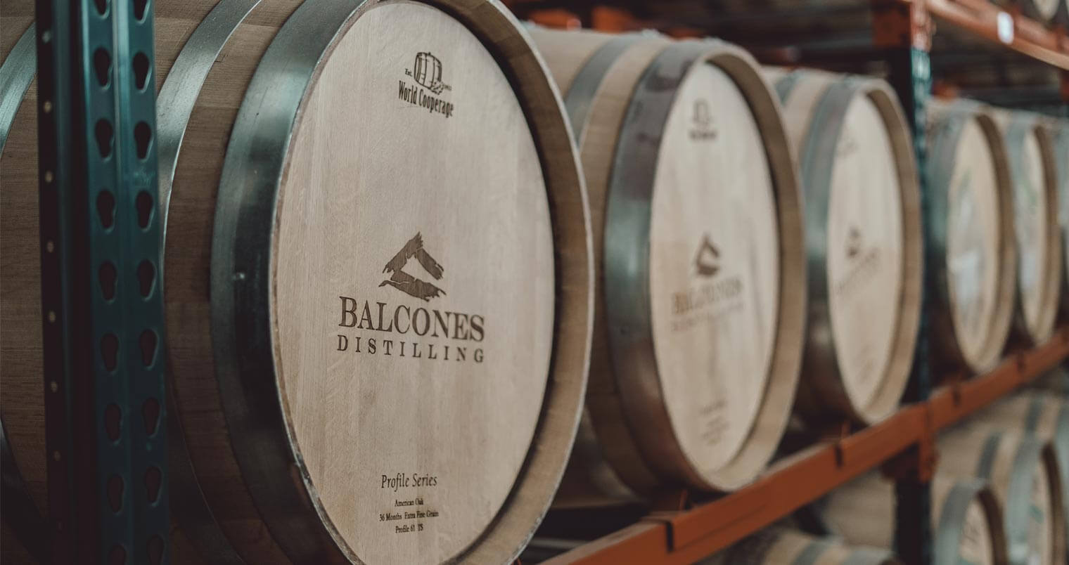 Balcones Distilling Barrel Room, featured image