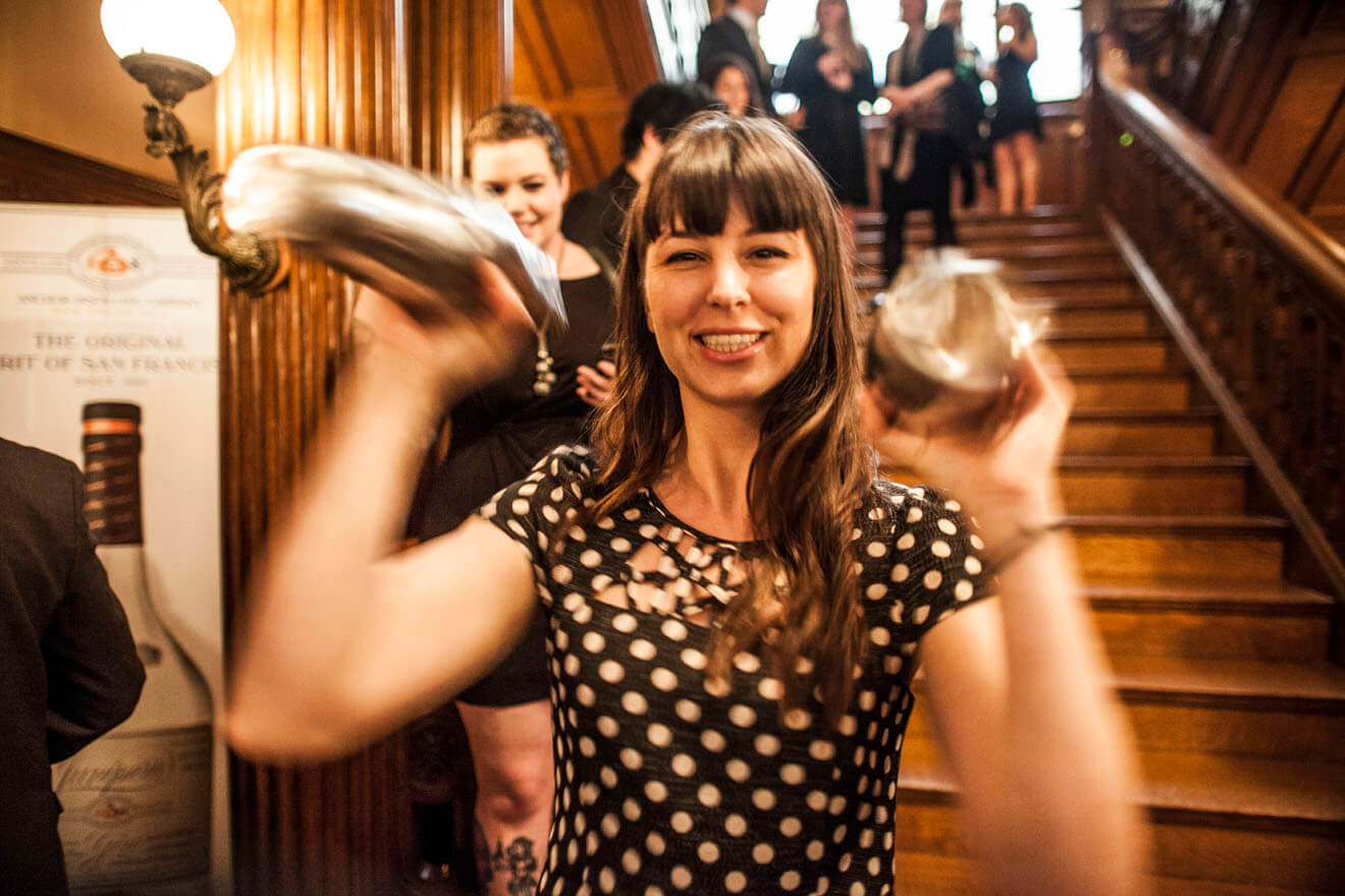 Bartender Shaking it Up!