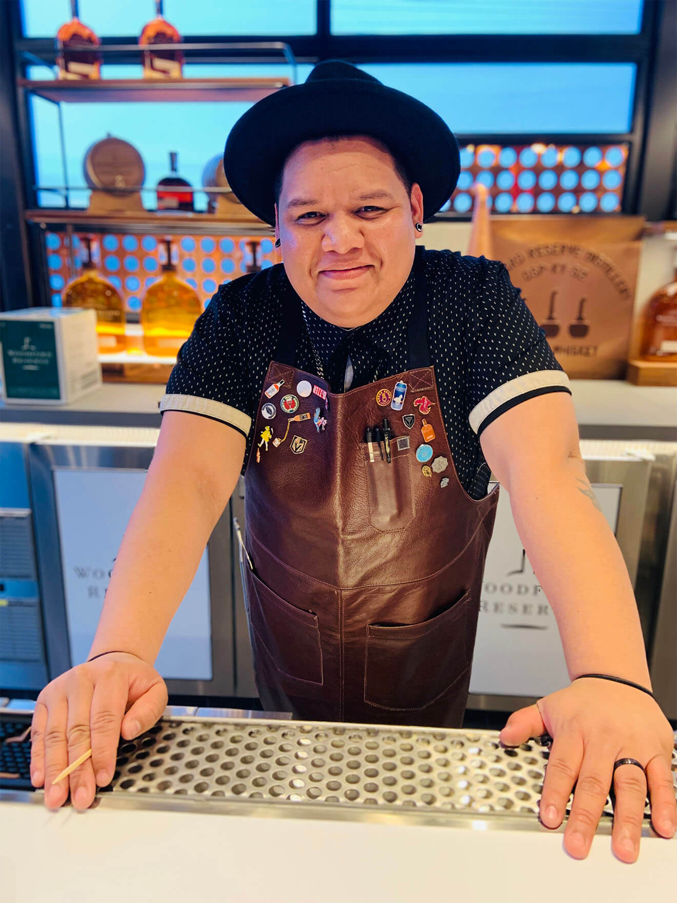 Bartender Javier Ramirez