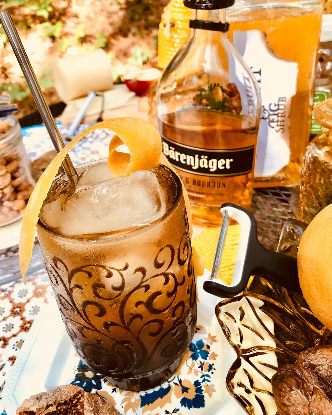 Chilled Drink of the Week: Bearly Forgotten, cocktail with bottle