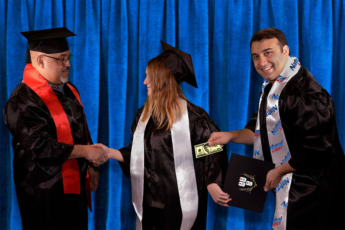 Natty Light pays college debt